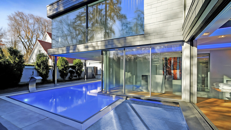 Ansicht einer Villa - fotografiert von Gerhard Blank Immobilienfotograf in München