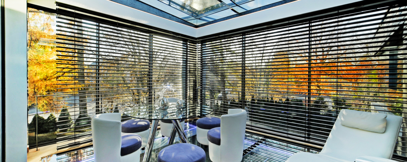 Foto einer Dachterrasse