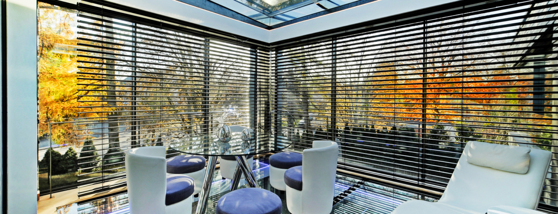 Foto einer Dachterrasse in München