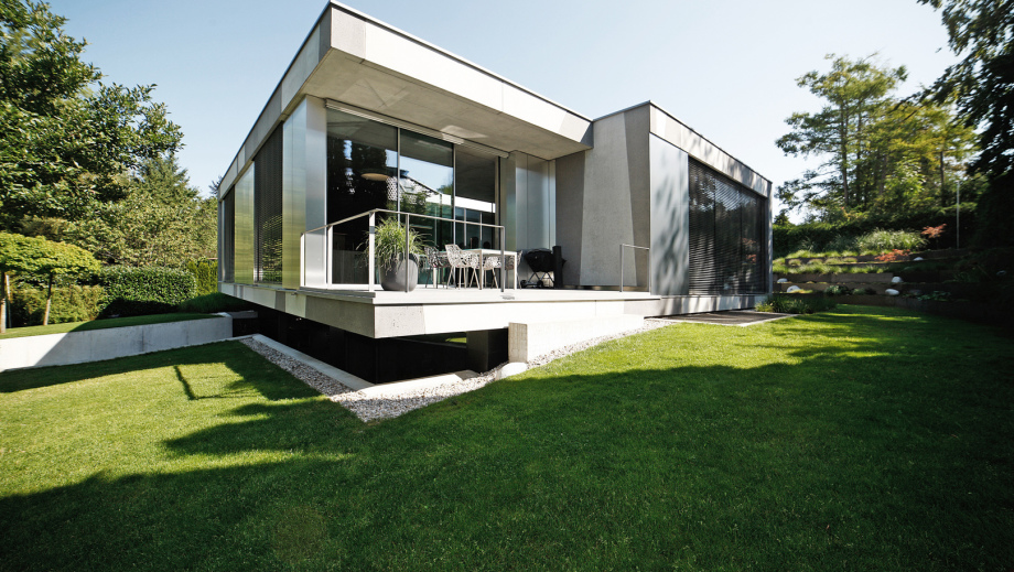 Blick aus einer Dachterrasse in der Altstadt von München