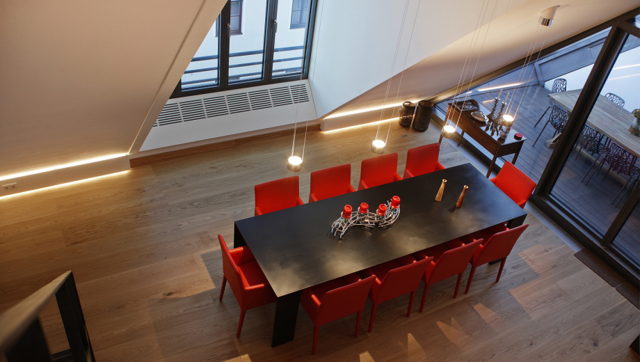 Foto eines Schlafzimmer einer Wohnung