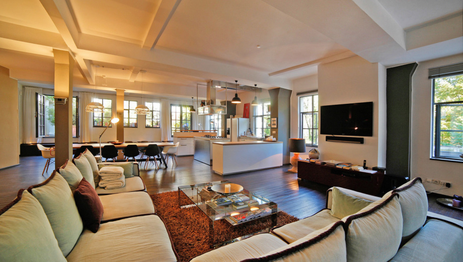 Innenansicht eines Loftes