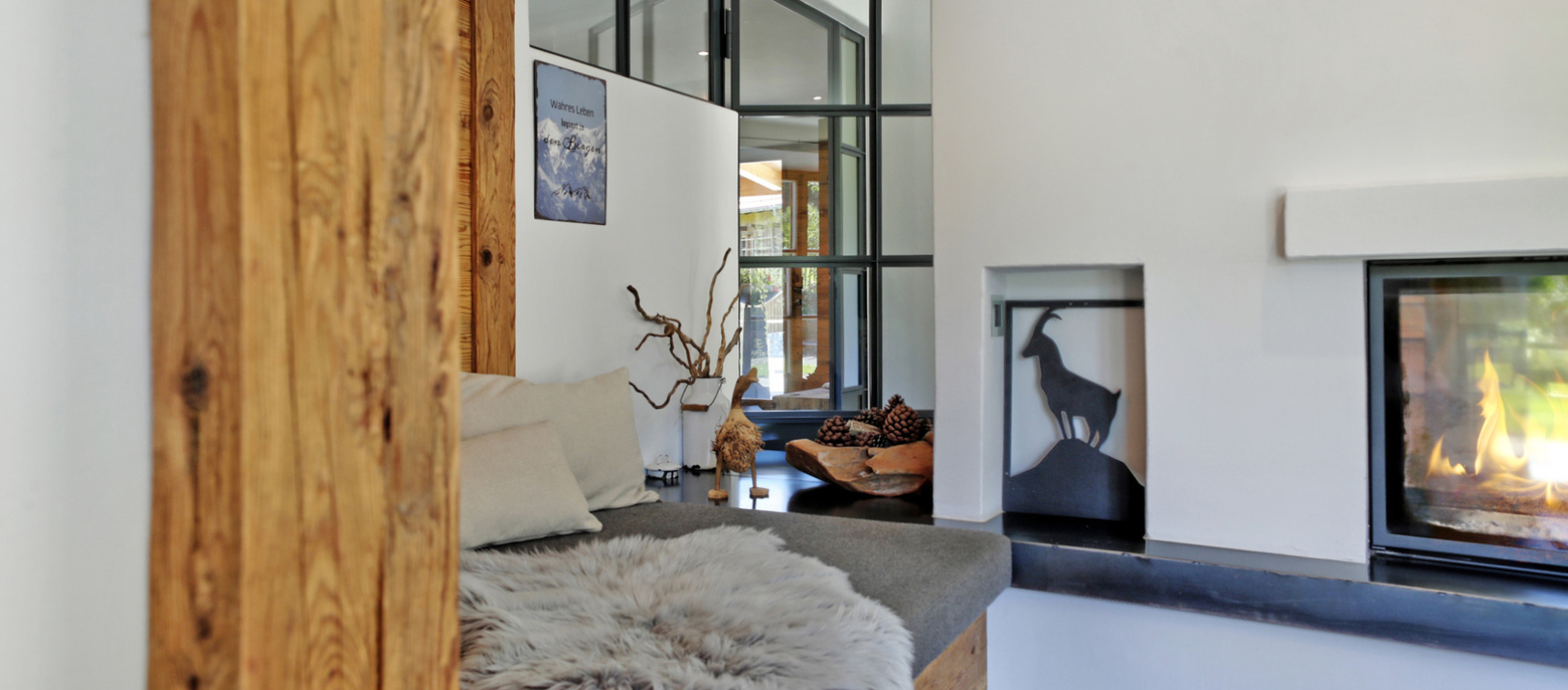 Innenansicht einer Villa